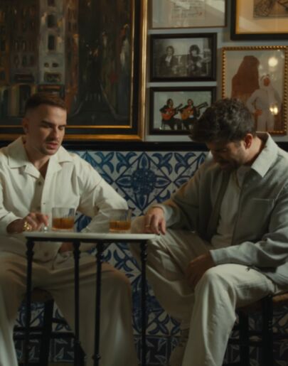 Antony Z y Pablo Alborán en 'BESOS DORADOS'