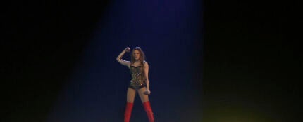 Luna Ki, durante su actuaci&oacute;n en la primera semifinal del Benidorm Fest 2026