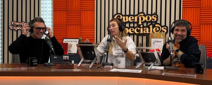 Nek con Eva Soriano y Nacho Garc&iacute;a en Cuerpos especiales