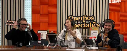 Nek con Eva Soriano y Nacho García en Cuerpos especiales Nek con Eva Soriano y Nacho García en Cuerpos especiales