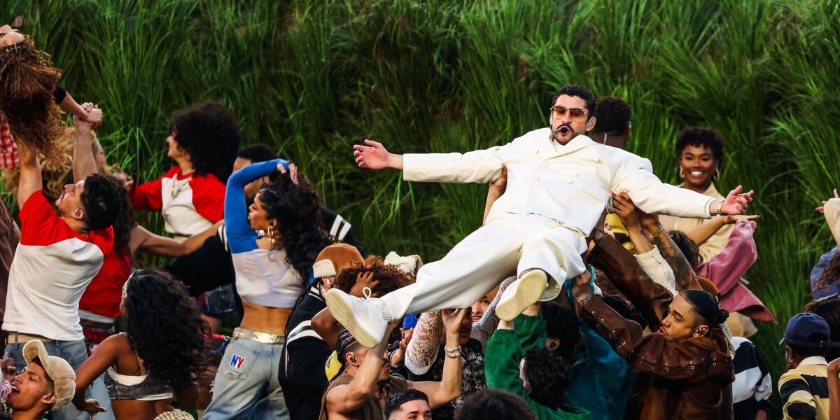 Bad Bunny en la Super Bowl