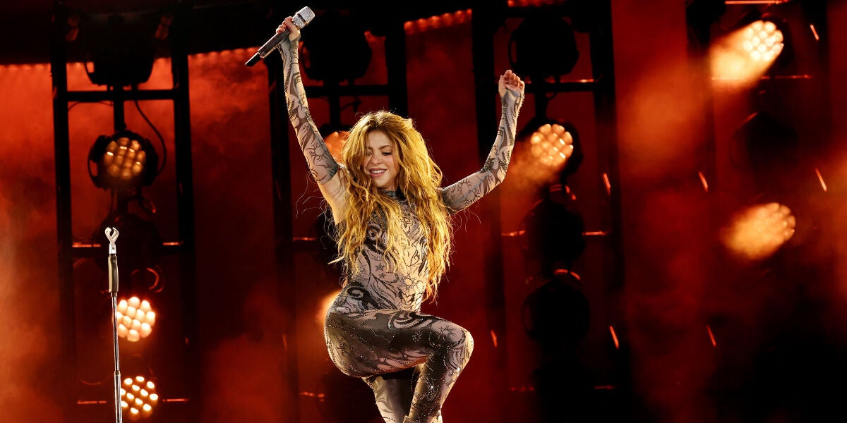 Shakira en concierto