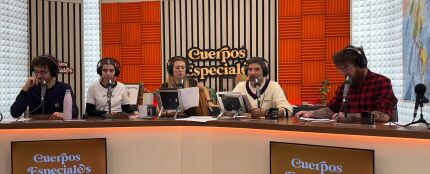 Roberto Rahona, Alba Cordero, Eva Soriano, Nacho García y Dani Piqueras en Cuerpos especiales Roberto Rahona, Alba Cordero, Eva Soriano, Nacho García y Dani Piqueras en Cuerpos especiales