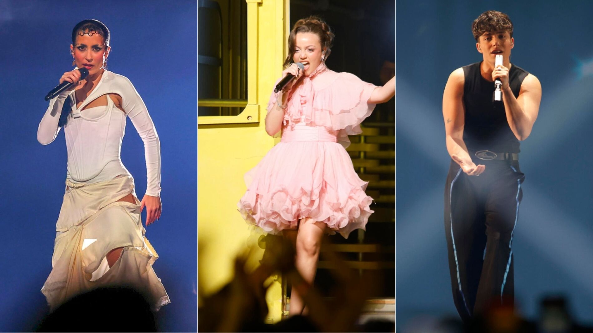 Rosalinda, ASHA y Izan Llunas, finalistas del Benidorm Fest 2026.
