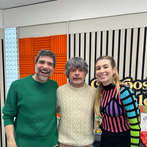 Nacho Guerreros con Eva Soriano y Nacho García en Cuerpos especiales Nacho Guerreros con Eva Soriano y Nacho García en Cuerpos especiales