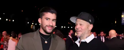 Residente y Bad Bunny en la gala Persona del Año 2021 Residente y Bad Bunny en la gala Persona del Año 2021