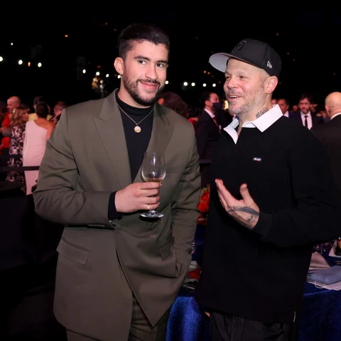 Residente y Bad Bunny en la gala Persona del Año 2021 Residente y Bad Bunny en la gala Persona del Año 2021