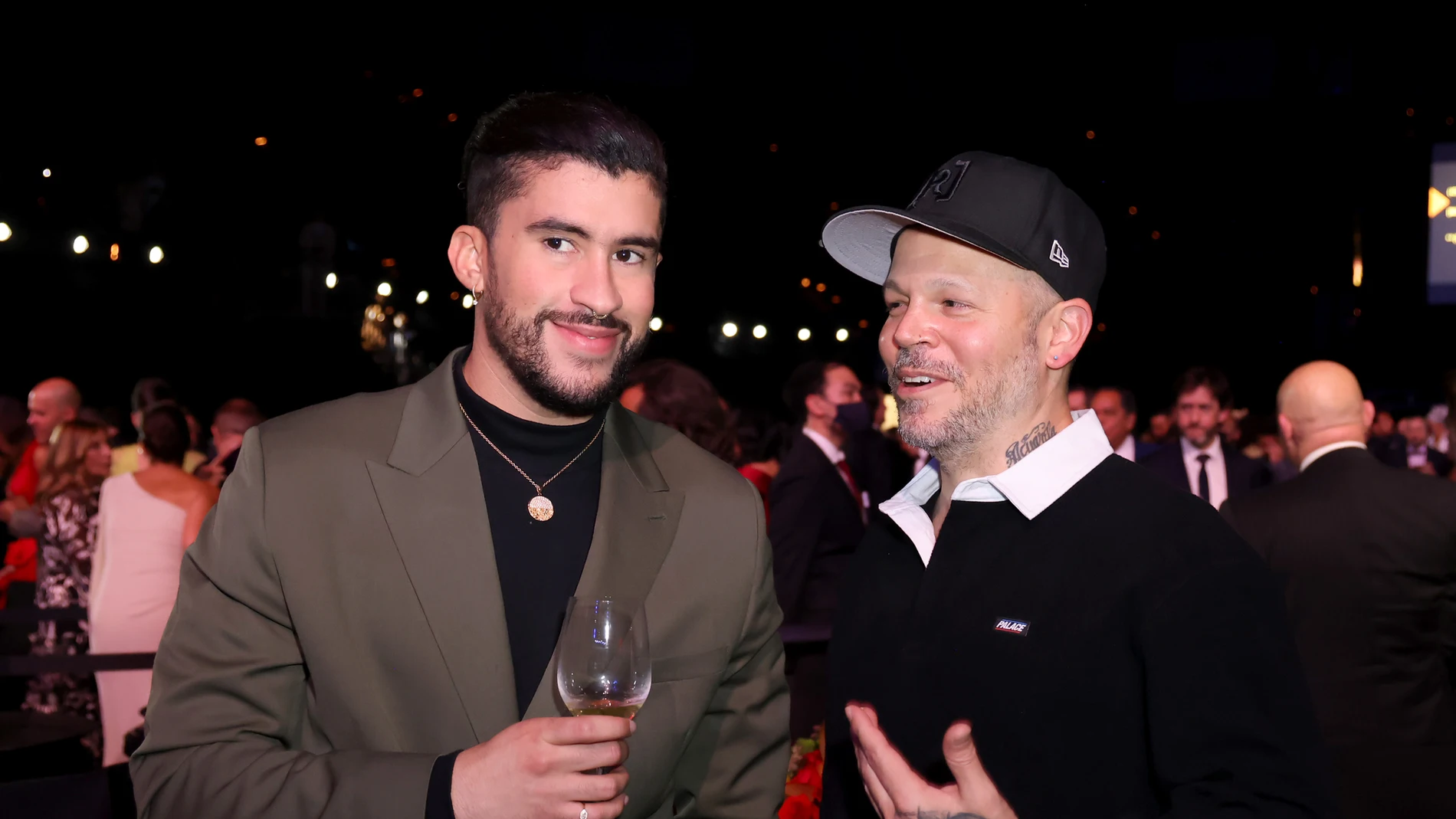 Residente y Bad Bunny en la gala Persona del Año 2021 Residente y Bad Bunny en la gala Persona del Año 2021