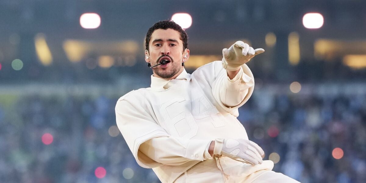 Bad Bunny en la Super Bowl LX