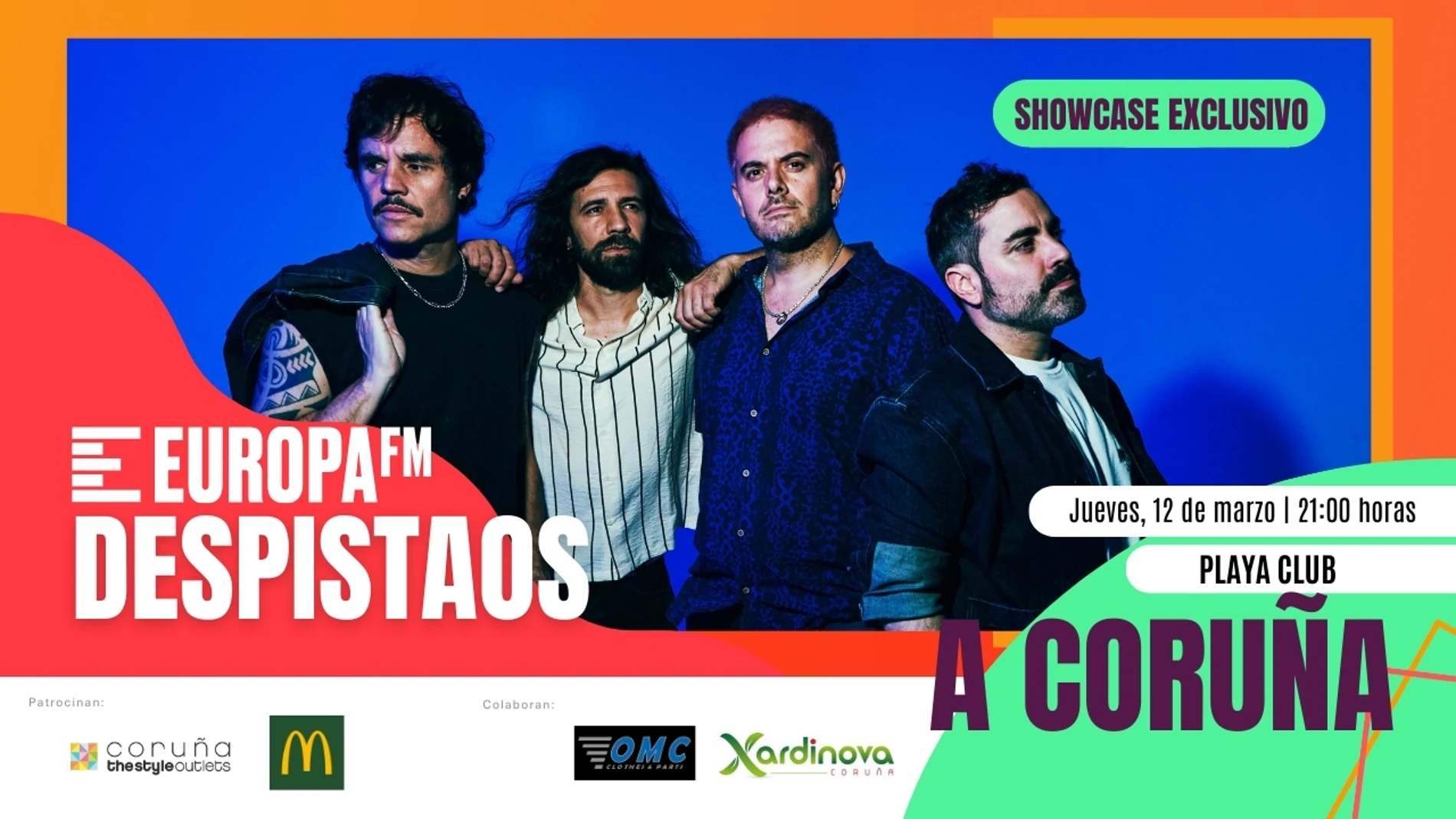 Showcase exclusivo de Despistaos en A Coruña Showcase exclusivo de Despistaos en A Coruña