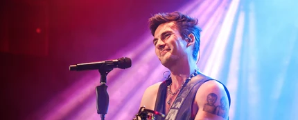 Andrés Koi en un concierto de 2024 Andrés Koi en un concierto de 2024