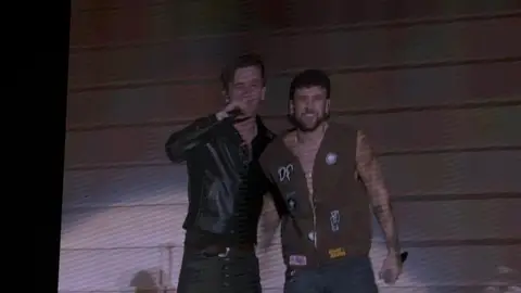 Walls y Dani Fernández Walls y Dani Fernández