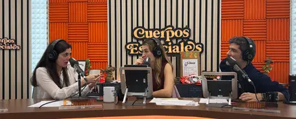 Espido Freire con Eva Soriano y Nacho García Espido Freire con Eva Soriano y Nacho García