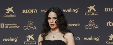 &Aacute;ngeles Toledano, en la alfombra roja de los Premios Goya 2026.
