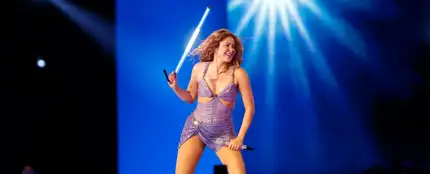 Shakira, en un concierto de Las Mujeres Ya No Lloran World Tour. Shakira, en un concierto de Las Mujeres Ya No Lloran World Tour.