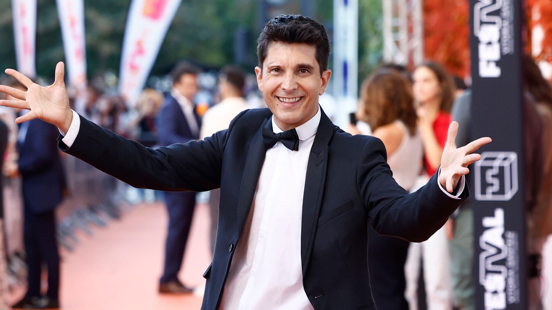 Jorge Luengo en una premier