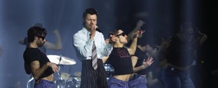 Harry Styles, durante su actuaci&oacute;n en los Brit Awards 2026