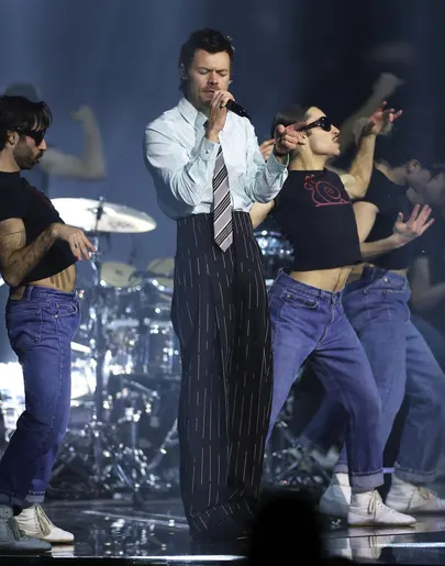 Harry Styles, durante su actuación en los Brit Awards 2026 Harry Styles, durante su actuación en los Brit Awards 2026