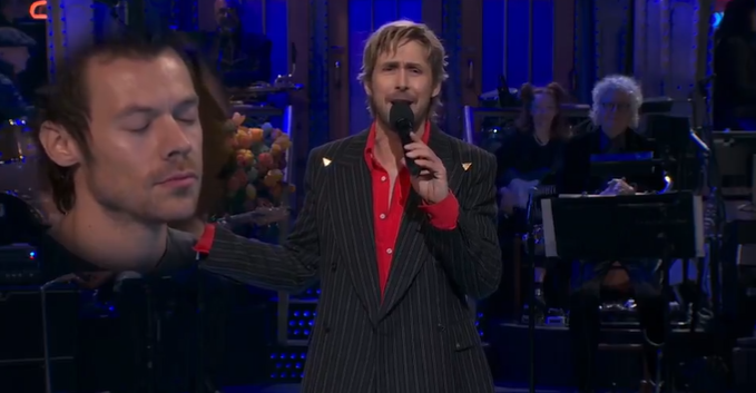 Ryan Gosling canta 'Sign Of The Times' de Harry Styles en el SNL Ryan Gosling canta 'Sign Of The Times' de Harry Styles en el SNL