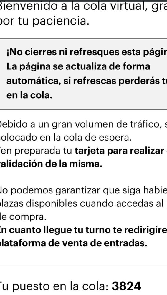 La cola virtual para ver a Kanye West en Madrid