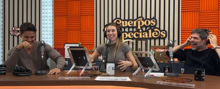 &Aacute;lex Gonz&aacute;lez con Eva Soriano y Nacho Garc&iacute;a