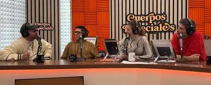 Justin Quiles y Lenny Tavárez en 'Cuerpos especiales' Justin Quiles y Lenny Tavárez en 'Cuerpos especiales'