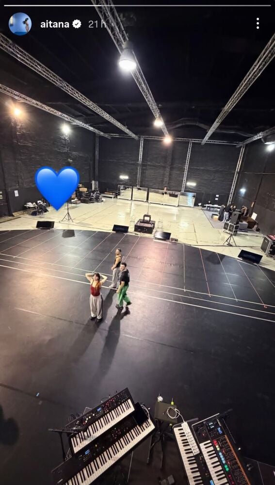 El escenario de 'Cuarto Azul World Tour'