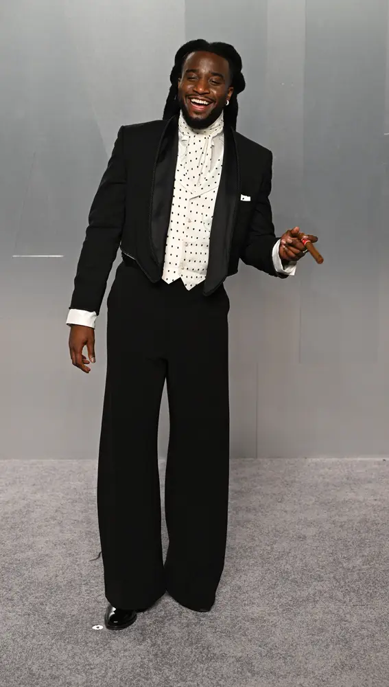 El músico británico Shaboozey, en el after party de los Oscar El músico británico Shaboozey, en el after party de los Oscar