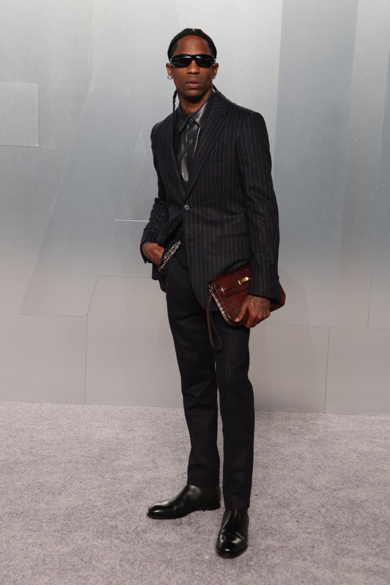 Travis Scott, en la fiesta Vanity Fair. Travis Scott, en la fiesta Vanity Fair.