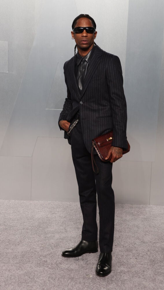 Travis Scott, en la fiesta Vanity Fair.