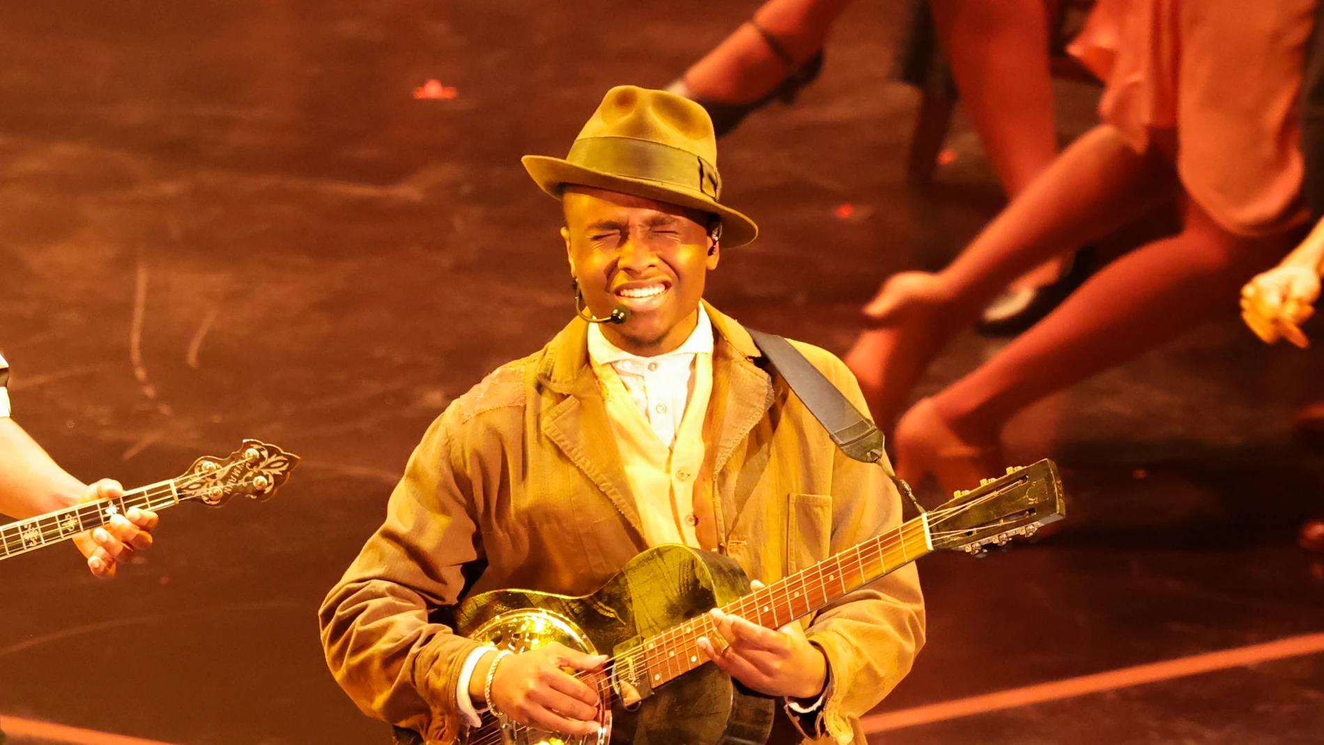 Miles Caton en su actuación de los Premios Oscar 2026 Miles Caton en su actuación de los Premios Oscar 2026