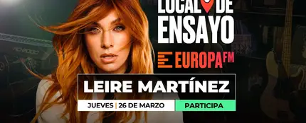 Leire Martínez, nueva artista en el Local de Ensayo Europa FM Leire Martínez, nueva artista en el Local de Ensayo Europa FM