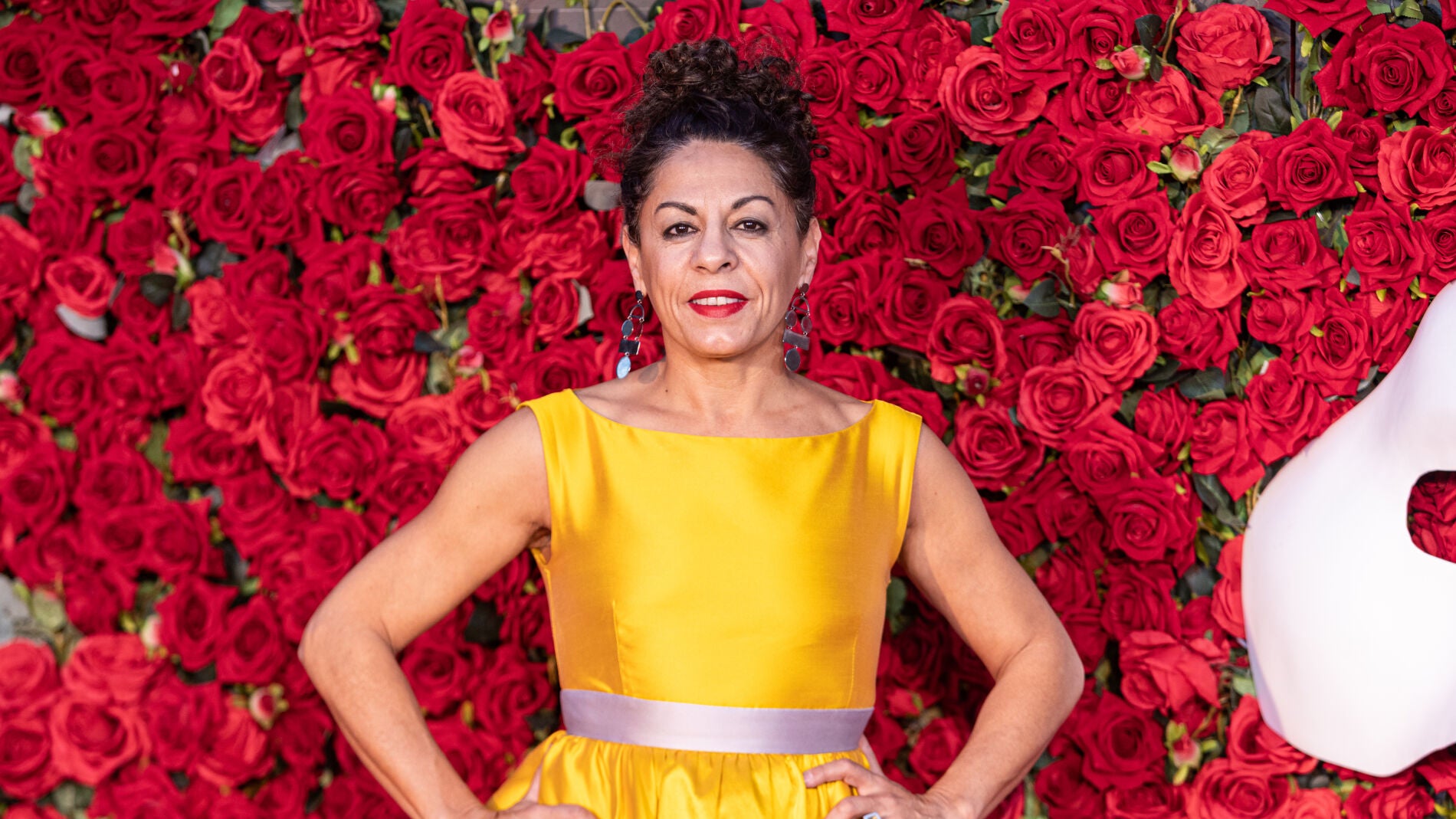 Cristina Medina durante una premier