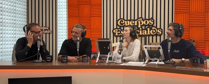 Ricardo Ruiperez y Carlos Tarque en 'Cuerpos especiales' Ricardo Ruiperez y Carlos Tarque en 'Cuerpos especiales'