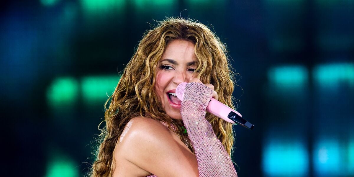 Shakira en 'Las Mujeres Ya No Lloran World Tour'
