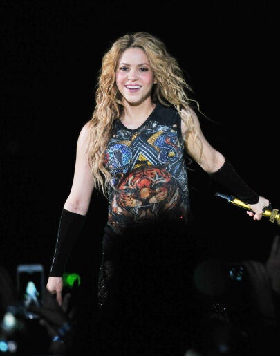 Shakira en Madrid en 2018