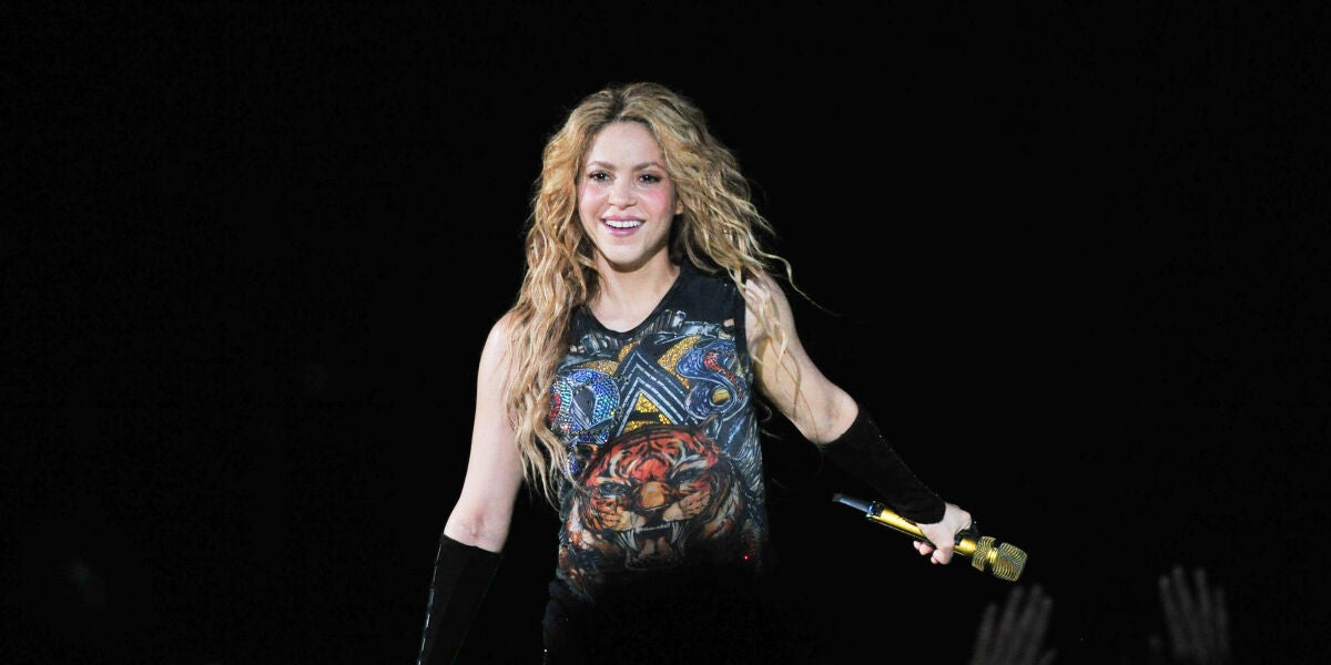 Shakira en Madrid en 2018