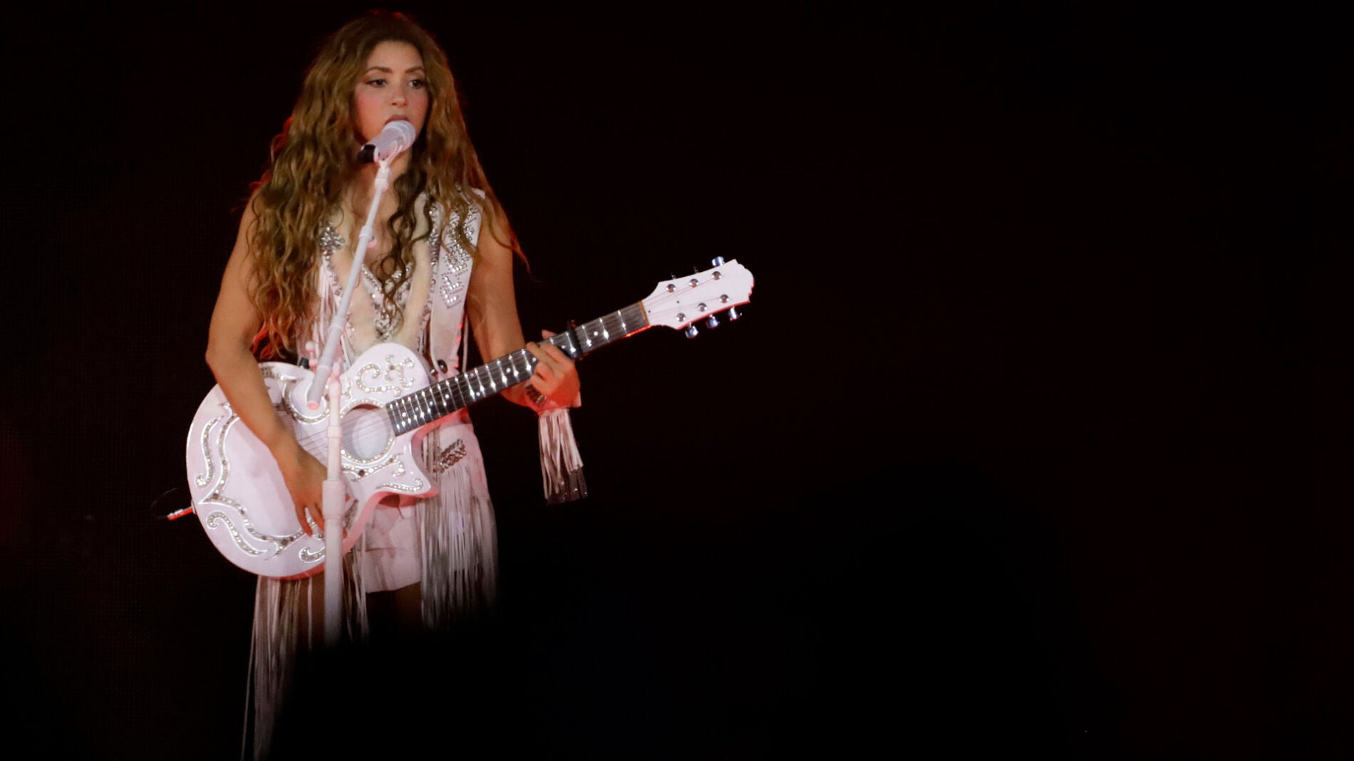 Shakira, en el concierto del Zócalo de México el pasado 1 de marzo.
