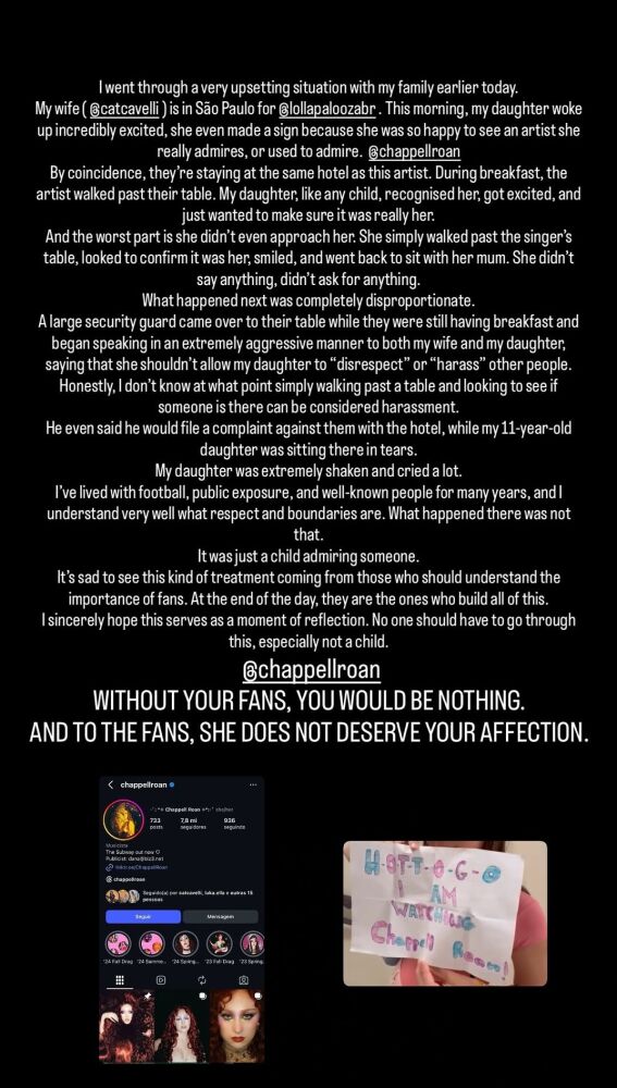 Historia en Instagram de Jorginho