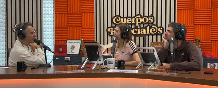 Jorge Drexler en 'Cuerpos especiales' con Eva Soriano y Nacho García Jorge Drexler en 'Cuerpos especiales' con Eva Soriano y Nacho García