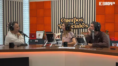 Jorge Drexler en 'Cuerpos especiales' con Eva Soriano y Nacho García Jorge Drexler en 'Cuerpos especiales' con Eva Soriano y Nacho García