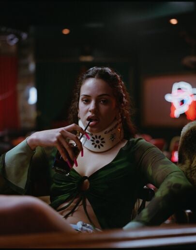 Rosalía, en una imagen de 'Euphoria'.