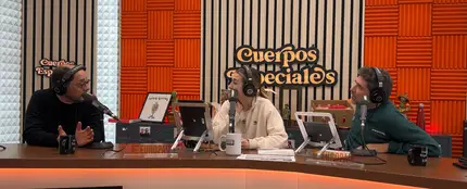 Jordi Sánchez, en la entrevista con Eva Soriano y Nacho García en 'Cuerpos especiales' Jordi Sánchez, en la entrevista con Eva Soriano y Nacho García en 'Cuerpos especiales'