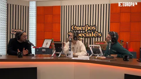Jordi Sánchez, en la entrevista con Eva Soriano y Nacho García en 'Cuerpos especiales' Jordi Sánchez, en la entrevista con Eva Soriano y Nacho García en 'Cuerpos especiales'