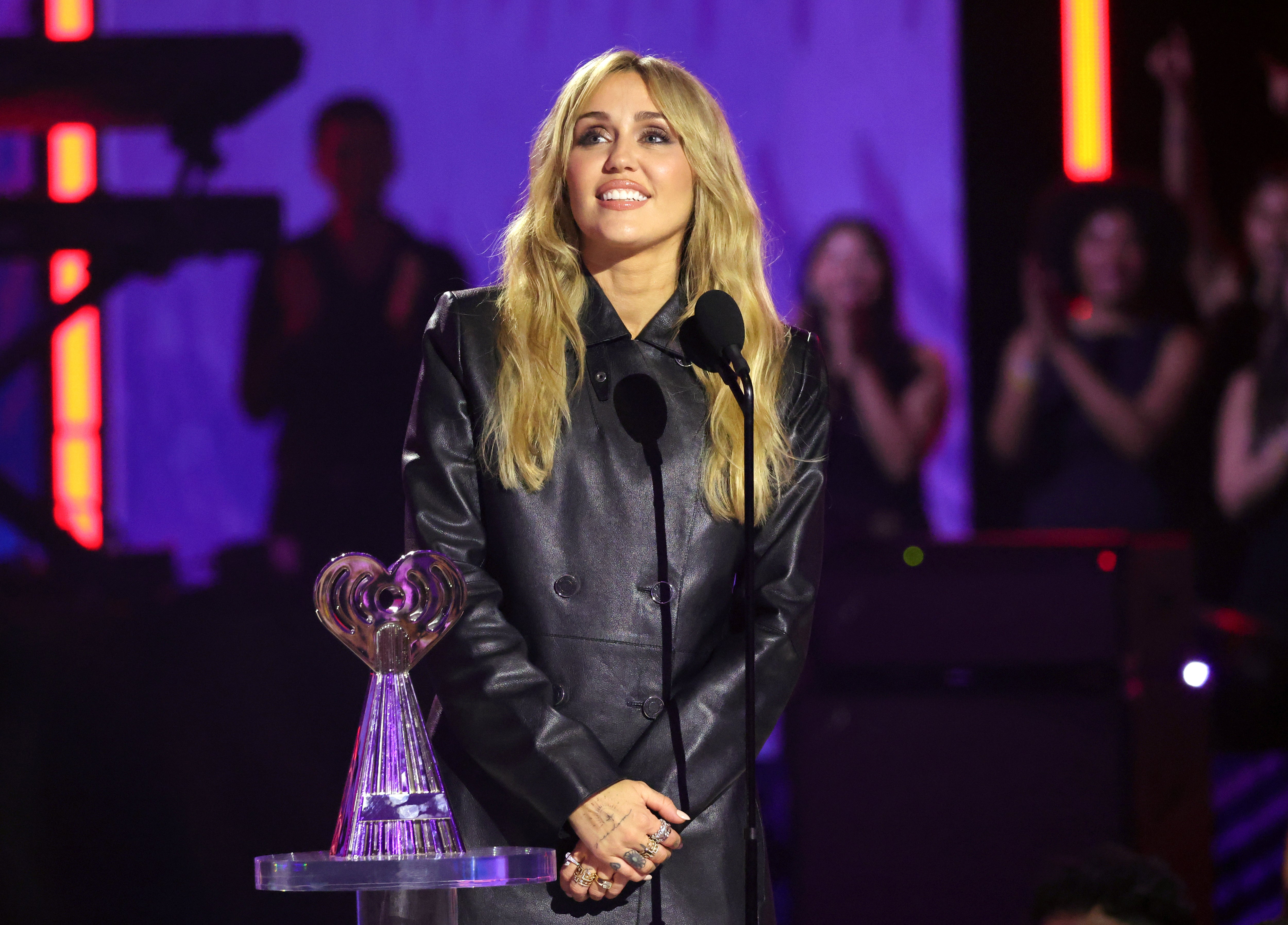 Miley Cyrus en los iHeartRadio Music Awards 2026 Miley Cyrus en los iHeartRadio Music Awards 2026