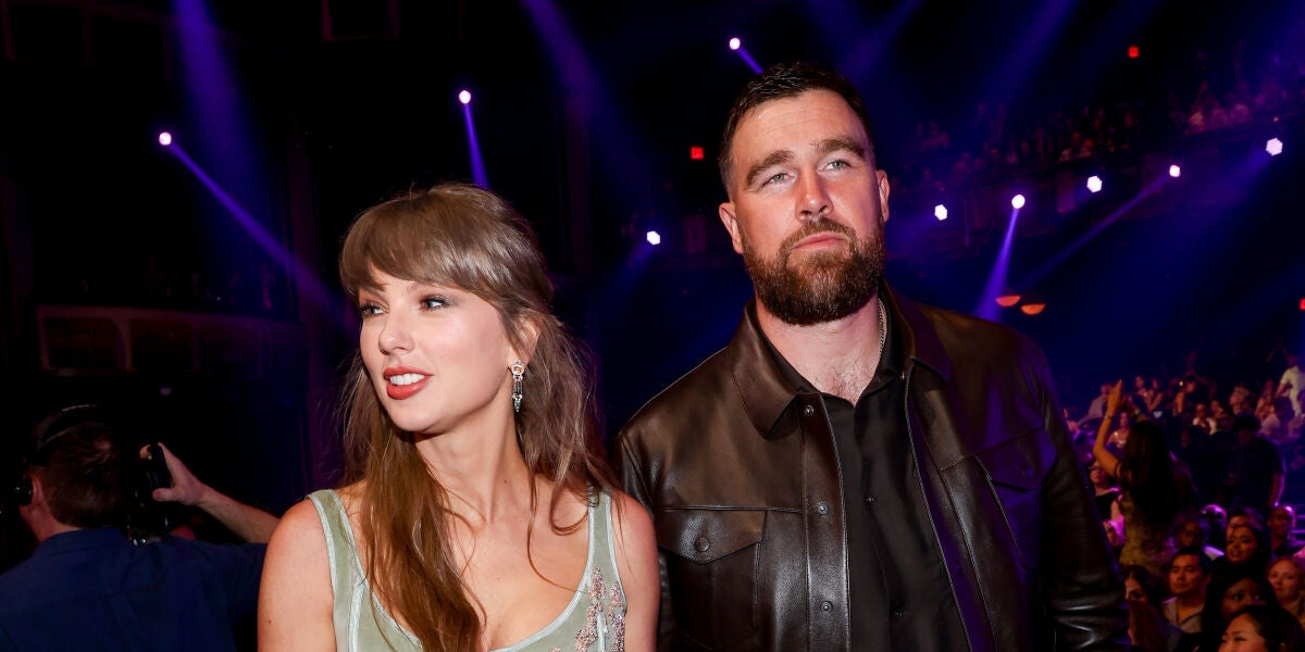 Taylor Swift y Travis Kelce en los iHeartRadio Music Award 2026