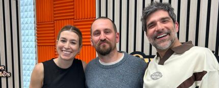 Eva Soriano y Nacho García con Raúl Arévalo en 'Cuerpos especiales' Eva Soriano y Nacho García con Raúl Arévalo en 'Cuerpos especiales'