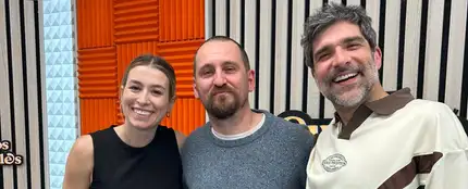 Eva Soriano y Nacho García con Raúl Arévalo en 'Cuerpos especiales' Eva Soriano y Nacho García con Raúl Arévalo en 'Cuerpos especiales'