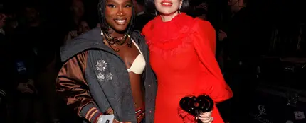Doechii y Lady Gaga, en los 2025 iHeartRadio Music Awards Doechii y Lady Gaga, en los 2025 iHeartRadio Music Awards