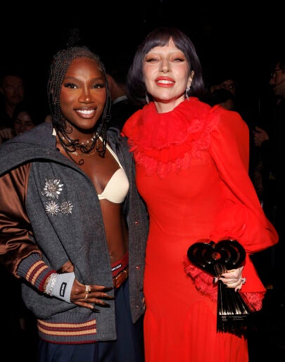 Doechii y Lady Gaga, en los 2025 iHeartRadio Music Awards 